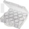 RONGLAIJIN 14 Slots Bead Storage Boxes, Portable Craft Storage Box, Small Rectangular Storage Containers with Hinged Lids for Beads Seeds Jewelry Rhinestones Crafts Small Items (1 Pack-14Grid)