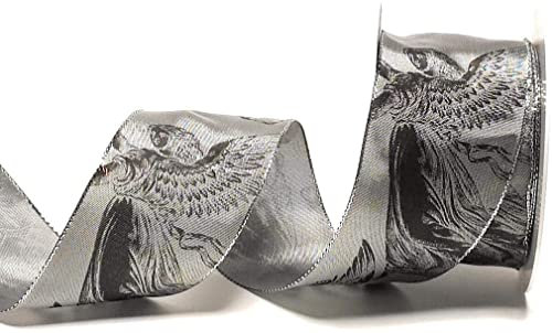 s.dekoda Trauerband 20m x 60mm Grau - Anthrazit Engel Dekoband Schleifenband Trauerschleife [9004]