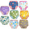 MOEMOE BABY Töpfchen Trainingshose, 8 Stück Baumwolle Töpfchen Trainingshose Kinder Trainer Töpfchentraining Unterhosen für Jungen Mädchen