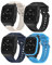 ZUREGO 4 Stück Sport Armband für Xplora X5 Play/XGO 2/XGO 3 Armband, Weiche Silikon Armbänder Sport Ersatzband Kompatible für Xplora X5 Play/XGO 2/XGO 3 Armband (4PCS-H)