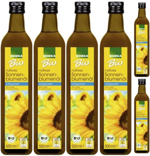 EDEKA Natives Sonnenblumenöl 500 mililiter x 6 STÜCK