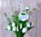 Frühlingsstrauß Ranunkel Schachbrettblume Muscari weiß Blumenstrauß Strauß Vase Blumen Osterfest Frühling Bouquets Geschenk Frauen
