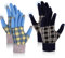 JFAN Handschuhe Damen Touchscreen Warme Strickhandschuhe Karierte Winter Thermohandschuhe 2 Paar für Skifahren Radfahren Outdoor(Marineblau+Blau)