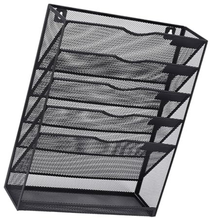 CAXUSD Estante De Archivos Metálico Organizador De Pared Ahorra Espacio Para y Oficina