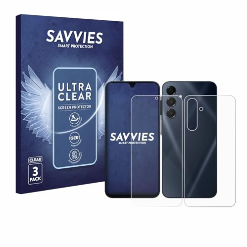 Savvies 6 Stück Schutzfolie für Samsung Galaxy A16 4G