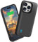 Sitong Battery Case for iPhone 16 Pro Max, 6000mAh Rechargeable Extended Battery Charging/Charger Case, Add 100% Extra Juice (6.9 Inches) Black