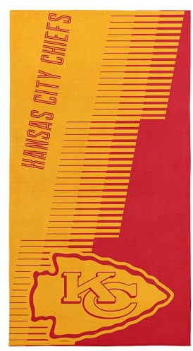 NORTHWEST Kansas City Chiefs NFL Progression Jacquard Strandtuch, 91,4 x 183,9 cm