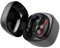 CAXUSD Cascos Inalámbricos T25 Auriculares Intraaurales Deportivos Negros Óseos