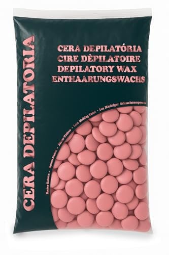 Cera depilatoria a basso punto di fusione 1200 g. SELAS. Rosa canina. Epilazione senza strisce. Professionali, perline, gocce, mini dischi, perle, brasiliane.