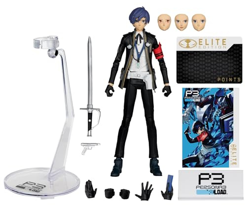 McFarlane Persona 3 Reload The Protagonist 7in Deluxe Action Figure Elite Edition #5