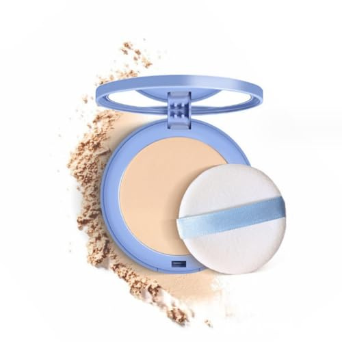 Setting Powder,Puder Makeup für Frauen,Foundation Serie,Matte Wet and Dry,Wasserfest,Concealer,Glättet,Long Lasting,Gesichts Make Up für Ein Soft Focus Finish(A)