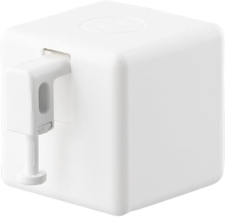 Opatiny Tuya Button Pusher Home Automation und 24G WiFi for Life App Sprachsteuerung und Timer Weiß