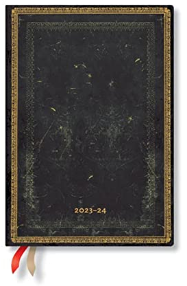 Arabica (Old Leather Collection) Midi 18-month Dayplanner 2024