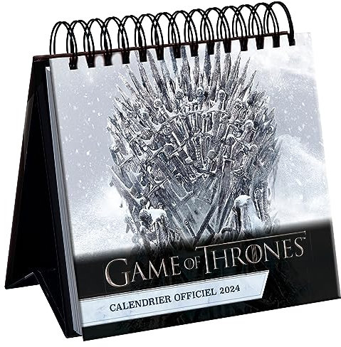 Games of Thrones Calendrier photos officiel 2024