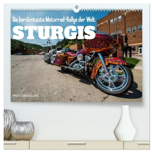 Sturgis - Die berühmteste Motorrad-Rallye der Welt (hochwertiger Premium Wandkalender 2026 DIN A2 quer), Kunstdruck in Hochglanz: Fantasie auf zwei Rädern (CALVENDO Spass)