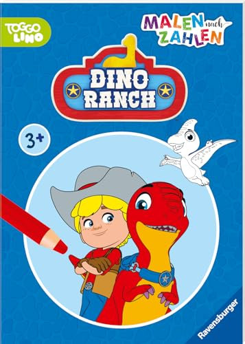 Dino Ranch: Malen nach Zahlen ab 3