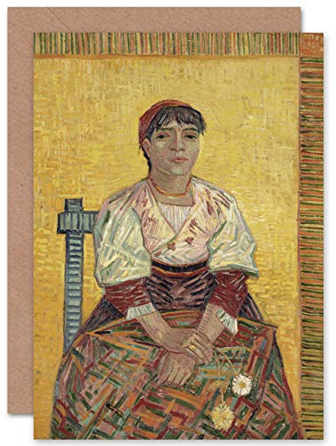Artery8 Vincent Van Gogh: Italienische Frau Geburtstagskarte