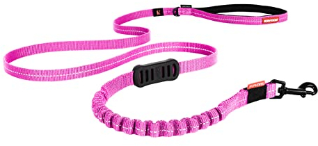 EZYDOG Zero Shock LITE Hundeleine | Zero Shock Technologie, Hundeleinen für kleine Hunde, stoßdämpfend, 1,2 m, Hundeleine, Lange Hundeleine, gepolsterter Griff, bis zu 12 kg Hund, Welpenleine, 121,9