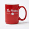 Tim Hortons Canadian Leaf Red Ceramic Mug, Dishwasher/Microwave Safe