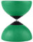 Cuque Verrückter Diabolo Dreifachlager, ABS Dreifachlager Diabolo Set 4 Farben 5,71 * 4,72 * 4,72 Diabolo Lager, für Anfänger Indoor Outdoor Intermediate Spieler(Green)