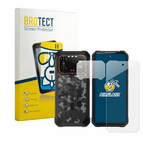BROTECT Schutzglas für iiiF150 B1 Pro | (Display+Kamera) Transparenter Displayschutz Made in Germany Schutzfolie Panzer Folie Glas 9H Einfache Montage Clear