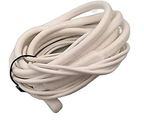 Styire Warmhaltekabel 1 STÜCK 220 V Wasserablauf-Defroster-Heizdraht, 0,5 m-10 m, 7 x 5 mm, -60 °C bis 200 °C, 20 W-600 W, for Abtauen von Kühlhäusern Heizung Langlebig (Color : 0i5M 20W)
