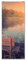 banjado® Wandgarderobe aus Echtglas/Design Garderobe 50 x 125 cm groß/Flurgarderobe mit 7 Haken/Beschreibbares Garderobenpaneel Motiv Bank Am See