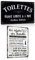 ESFIVHO Lot de 2 - Toilettes Plaque Metal avec Humour Citation Français - Les règles des Toilettes - Drôle WC Panneau Pancarte - Decoration Murale Pour Maison Salle de Bain 20x30cm (Set 01)