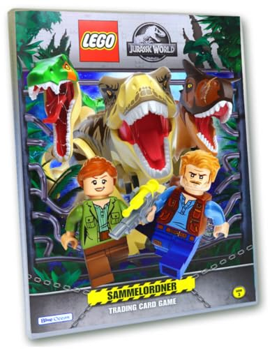 Lego Jurassic World 3 Karten - Sammelkarten Trading Cards (2023) - Sammelkarten - 1 Sammelmappe