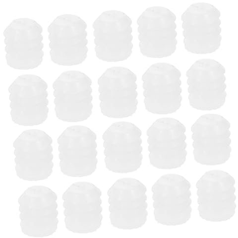 BELLIFFY 150pcs Nylon Plastic Hinge Dowels Inserts for Cabinet Door Repair Furniture Connector Fittings 4x10mm Non-opening Expansion Nuts