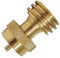 Stthherk 1pcs Propane Refill Adapter LPG 1lb Gas Bottle for Camping Bottle for Camping Connector BBQ RV Heater and Hiking D1I0