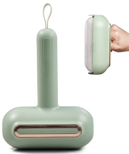 MHwan Rouleau Poils Animaux, Lavable et Réutilisable Enlever Peluche Vetement, Plus Large 14 cm, Durable et Conçu pour des Années dUtilisation