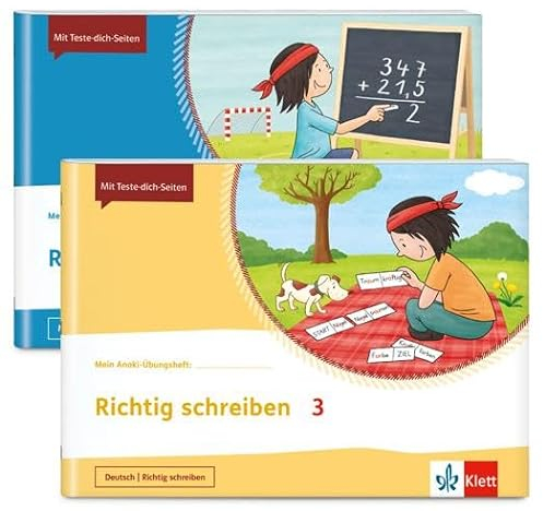 Paket Richtig schreiben / Richtig rechnen 3: 2 Hefte im Paket: Richtig schreiben | Richtig rechnen Klasse 3 (Mein Anoki-Übungsheft)