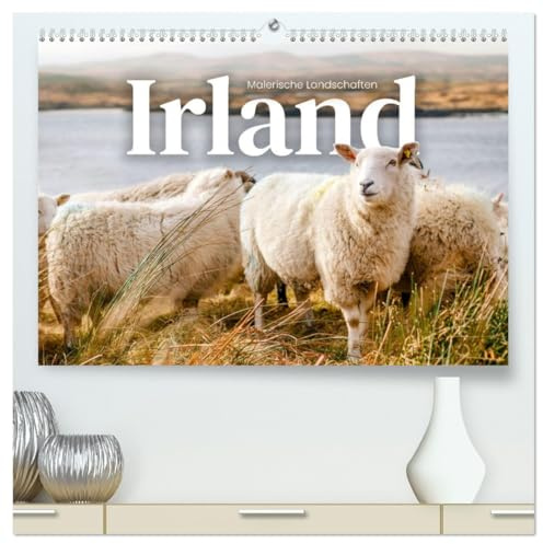 Irland - Malerische Landschaften (hochwertiger Premium Wandkalender 2026 DIN A2 quer), Kunstdruck in Hochglanz: Atemberaubende Klippen und faszinierende Natur. (CALVENDO Orte)