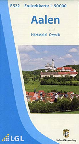 F522 Aalen: Härtsfeld Ostalb (Freizeitkarten 1:50000 / Mit Touristischen Informationen, Wander- und Radwanderungen)