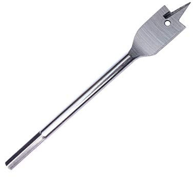 UK Drills - Machine Flat Bits - Hex Shank, Fully Hardened Hand Tool - to Be Used in Wood & Similar Materials Only - 1 x 30.0mm