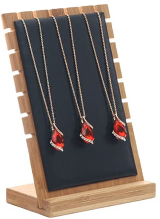 Présentoir à bijoux en bois avec pendentif - Présentoir à bijoux - Présentoir à bijoux