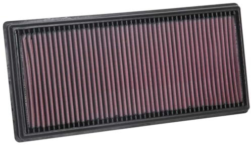 K&N Replacement air filter compatible with Land Rover Discovery V 2.0 2017- & Range Rover Sport 3.0 2016-2018 & Range Rover Sport 2.0 petrol 2019- (33-5093)