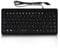 Targus Keyboard, Wired USB, Compact Multimedia Standard Keyboard - Black