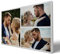 wandmotiv24 Leinwandbild 260 g/m ² - Foto-Collage mit 3 Fotos - Fotogeschenk - Geschenk für Freunde und Familie - Kunstdruck querformat 30x20cm (BxH) - M0002