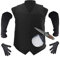 LCSJ Soft Stab-Resistant Clothing Adjustable Tactical Vest Knife-Proof Vest Adult for Men Women Chest Protection (Contain Gloves, Arm Sleeve)
