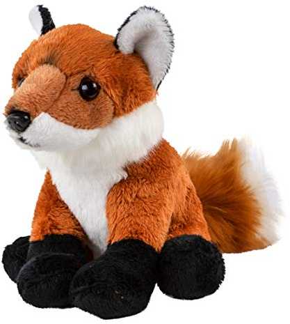 Teddys Rothenburg Fuchs klein sitzend 15 cm rotbraun kuschelweicher Plüsch Kuscheltier Stofftier Baby Kinder Spielzeug Plüschfuchs