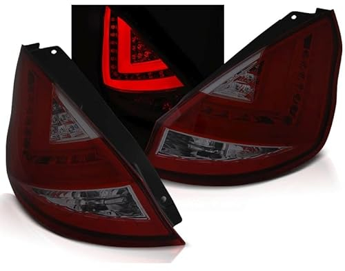 LED Rückleuchten in rot matt für Ford Fiesta MK7 2008-2012