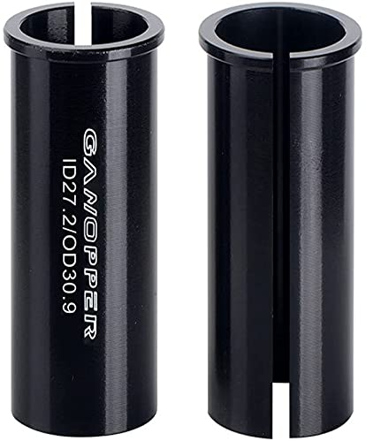 PLATT Fahrradsattelstütze Shim Aluminiumlegierung Rohradapter,Sattelstützen-Reduzierhülse Shim Fahrrad Adaper für MTB(31.6 to 33.9)