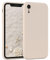 EAZY CASE - Silikonhülle für iPhone XR Hülle Silikon Case Beige weich stoßfeste Handyhülle iPhone XR Schutzhülle mit Kameraschutz Dünn Premium Schutz Cover TPU Phone Bumper in Taupe