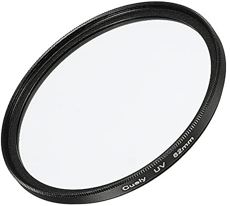 sourcing map UV Lens Filters, 62mm Slim Frame Multi-Coated Protective Lenses Filter for Camera Photography Accessories