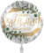 Folienballon Konfirmation, Eucalyptusblätter ca. 43 cm