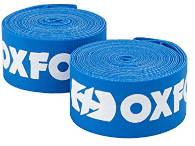Oxford Unisex Products Nylon Bicycle Wheel Rim Tape. Suitable For High Pressure. 26 X 16mm Wide, Blue, 26 X 16mm EU