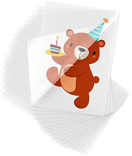 MIAHART DTF Transfer Film 30 Pcs Heat Transfer Paper A4 Matte PreTreat Sheets for DIY Printing Projects Art Craft Supply