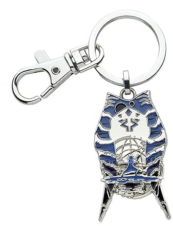 SalesOne Porte-clés Star Wars Ahsoka superposé sous licence officielle Lucasfilm Disney+ 4,5 cm, multicolore, taille unique